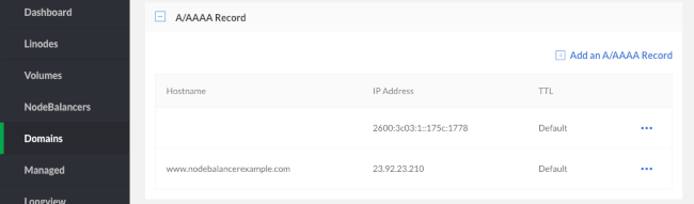 Adding an A Record Adding an A Record.