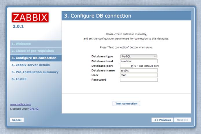 Zabbix installer.