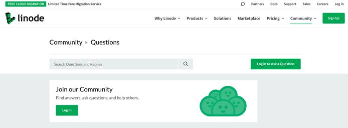 Linode Community Site