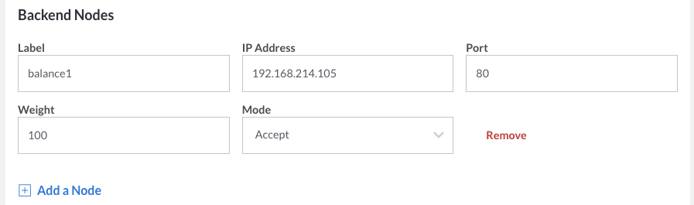 Adding a Backend Node to a NodeBalancer Adding a Backend Node to a NodeBalancer