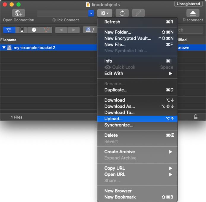 Right click or click &lsquo;Action&rsquo;, then click &lsquo;New Folder&rsquo;