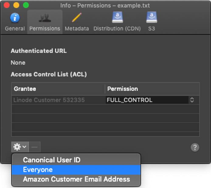 Open the file permissions prompt by right clicking the file and selecting.